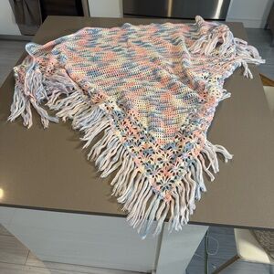 Multicolor Crochet scarf
